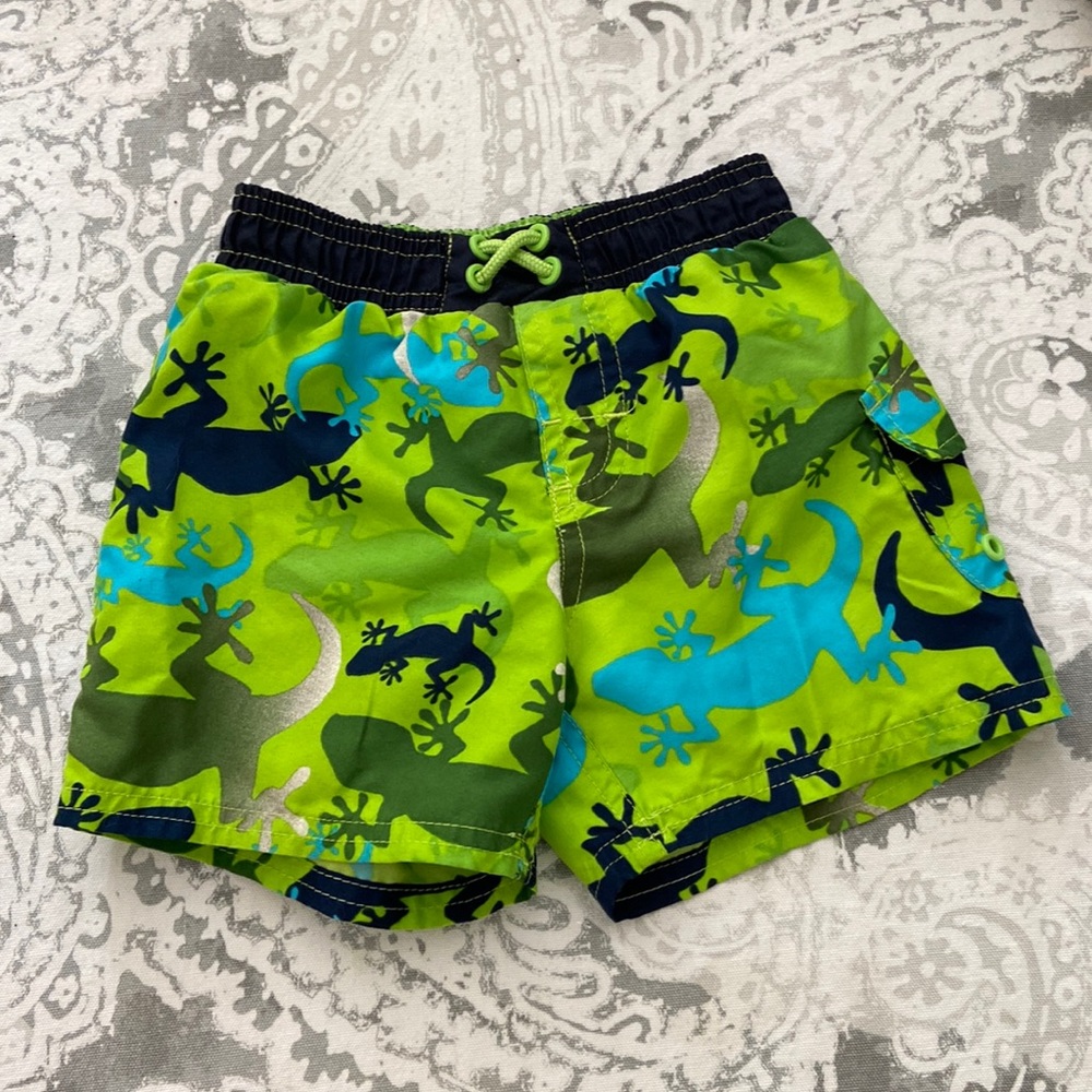 Carter’s size 12m swim trunks.